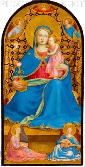 The Virgin of Humility, 1433. Creator: Fra Angelico.