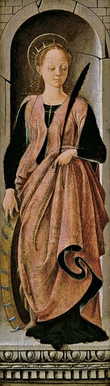 Saint Catherine, 1470. Creator: Francesco del Cossa.