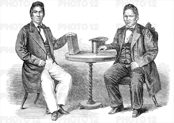 The Ambassadors from Madagascar, 1864. Creator: Unknown.