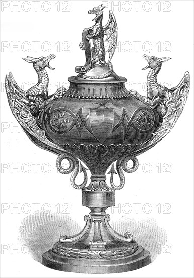 Dragon Cup of the St. George's Rifle Volunteer Corps, 1865. Creator: Unknown.