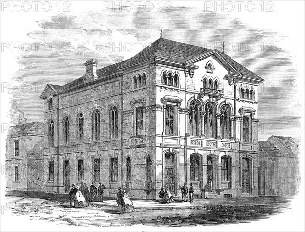 The Workmen’s Hall, Birkenhead, 1865. Creator: Unknown.