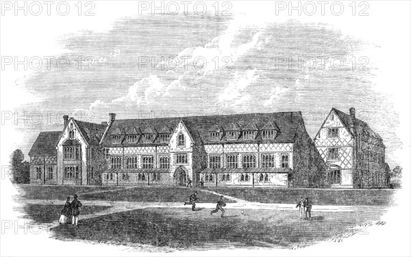 The Surrey County School, Cranley, near Guildford, 1865. Creator: Unknown.