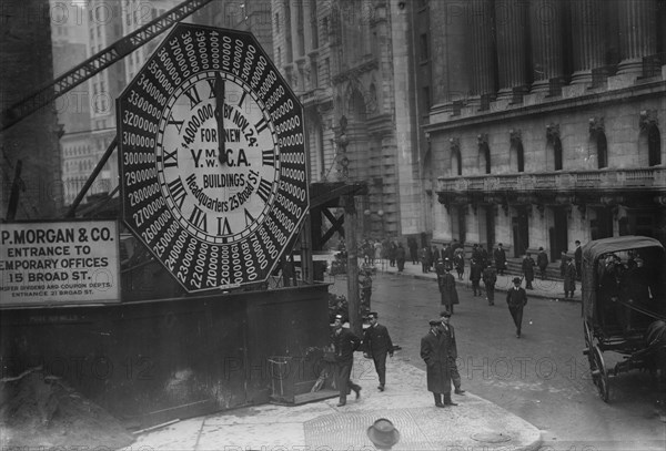 Y.W.C.A. Clock, between c1910 and c1915. Creator: Bain News Service.