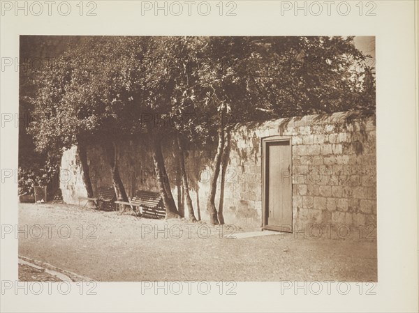 [Two seats and door]. From the album: Photograph album - England, 1920s. Creator: Harry Moult.