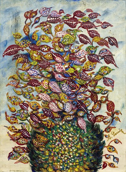 Le grand bouquet, 1927-1930. Creator: Louis (Séraphine de Senlis); Séraphine (1864-1942).