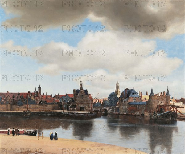 View of Delft, 1660-1661. Creator: Vermeer; Jan (Johannes) (1632-1675).