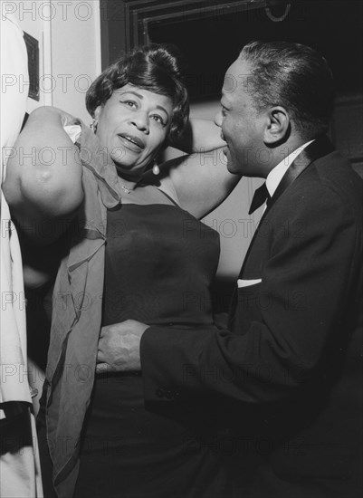 Ella Fitzgerald and Roy Eldridge Hammersmith Odeon, London 1962. Creator: Brian Foskett.