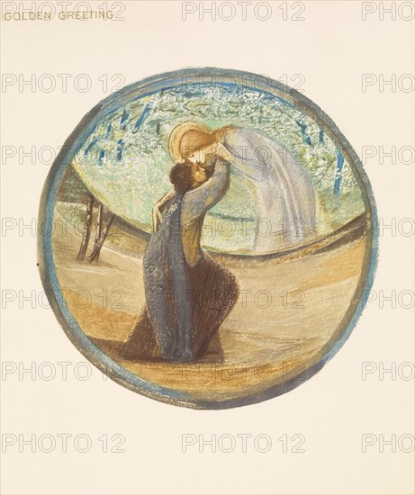 The Flower Book - Golden Greeting, 1905. Creator: Sir Edward Coley Burne-Jones.
