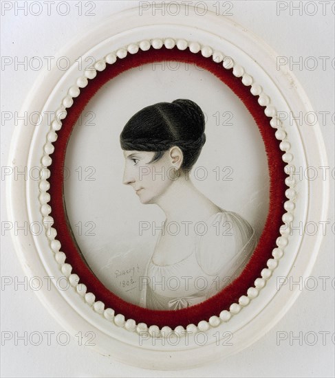 Portrait of a lady, 1810. Creator: Unknown.