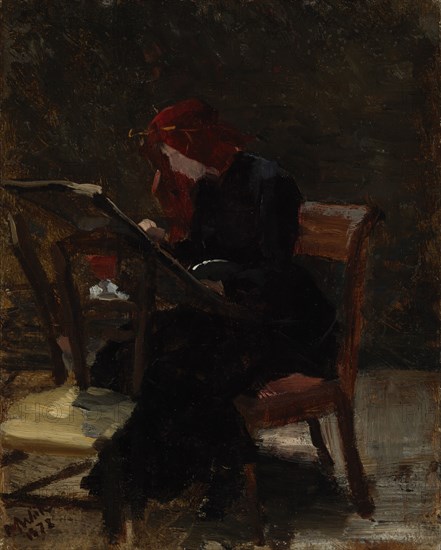 La Polonaise, 1878. Creator: Maria Wiik.