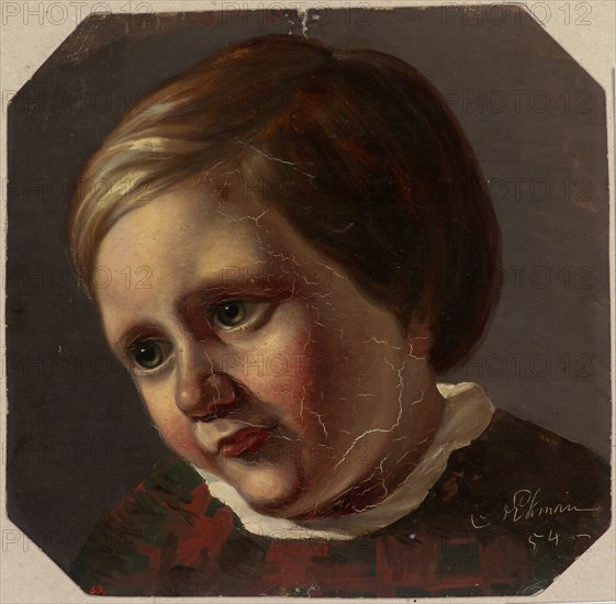Boy, 1854. Creator: Karl Anders Ekman.