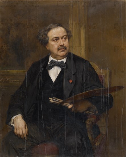 Self-portrait, 1871. Creator: Wappers, Gustave (1803-1874).