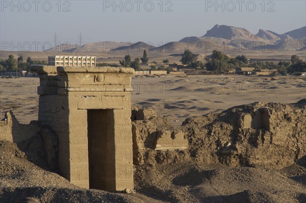 Hathor Temple, Dendera, Egypt, 2003. Creator: LTL.