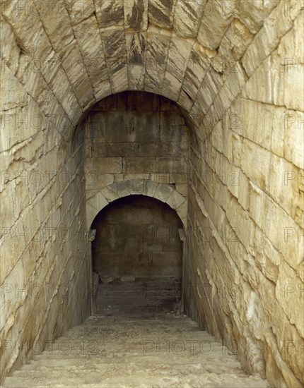 Theatre - tunnel access, Miletus, Turkey, 4th century BC. Creator: Unknown.
