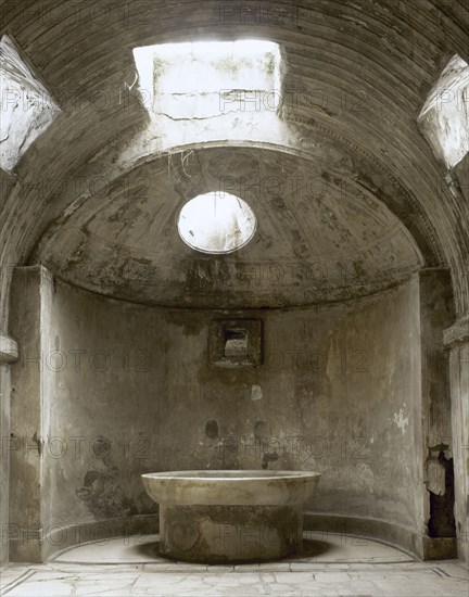 Forum thermal baths, Pompeii, Italy, 2002. Creator: LTL.
