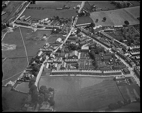 The village, Cross Hills, North Yorkshire, c1930s. Creator: Arthur William Hobart.