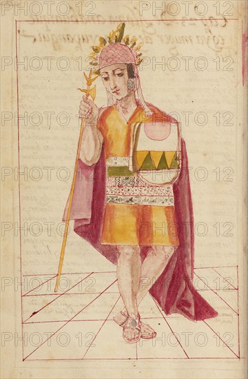 Tupac Inca Yupanqui, completed in 1616. Creator: Unknown.