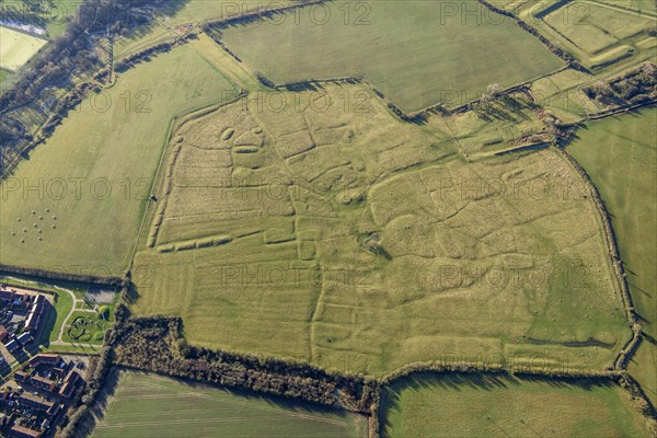 Quarrendon I deserted medieval village, Buckinghamshire, 2022. Creator: Damian Grady.