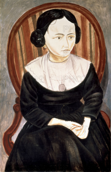 'Girl in Black', c1913. Creator: Andre Derain.