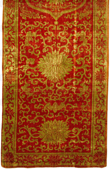 Chair Seat Cover, about 1850-1890. Creator: Unknown.
