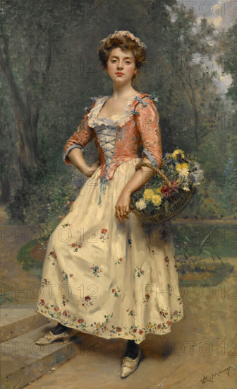 Spring Beauty, unknown date. Creator: Raimundo de Madrazo y Garreta.