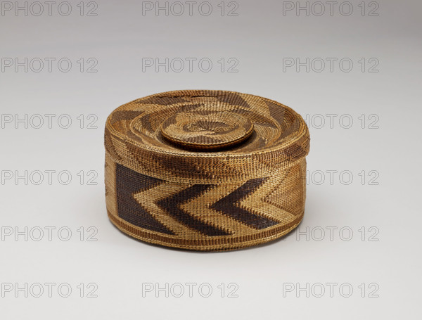 Rattle-Top Basket, 1880-1886. Creator: Unknown.