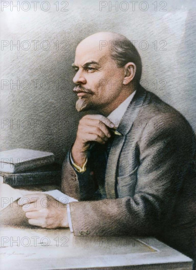 Vladimir Ilich Ulyanov (Lenin), Russian Bolshevik revolutionary and politician. Lenin (1870-1924) became leader of the Bolshevik faction of the Russian Social Democratic and Labour Party in 1903. He became involved in revolutionary politics when studying law at University in the late 1880s. In 1895 he was arrested by the authorities, serving a year's imprisonment followed by four years exile to Siberia. In 1906 he left Russia for security reasons, becoming the focus of the revolutionary opposition abroad. Lenin returned to Russia in 1917 after the February Revolution, but had to flee to Finland after a failed workers' uprising in July. In October the Bolsheviks overthrew Alexander Kerensky's Provisional Government in a further revolution, and Lenin was elected Premier of the Soviet Union. He was wounded in an assassination attempt in 1918 and this, together with the strains of revolution and the ensuing Civil War, led to a deterioration in his health. After a stroke left him partially ...