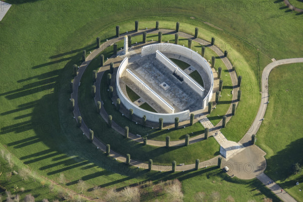 The Armed Forces Memorial at the National Memorial Arboretum, Staffordshire, 2022.