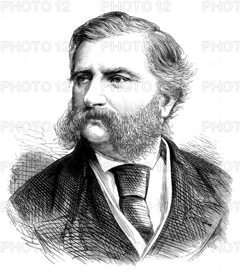 Mr. A. B. Walker, Mayor of Liverpool, 1873. Founder of the Walker Art Gallery. 'The munificent act of liberality with which Mr. A. B. Walker has commenced his year of office as Mayor of Liverpool was the subject of notice a few weeks ago. His offer to provide at his own cost for the erection of a Gallery of Fine Arts, the probable outlay upon which is estimated at £20,000, is worthy of the position be holds in that great commercial town, and it will be cherished in the memory of future generations, along with the instance of a similar princely gift, by Mr. William Brown, in the endowment of the Free Library there. We have much pleasure in setting before our readers the portrait of Mr. Walker, from a photograph by Messrs. Vandyke and Brown, of Lord-street, Liverpool'. From "Illustrated London News", 1873.