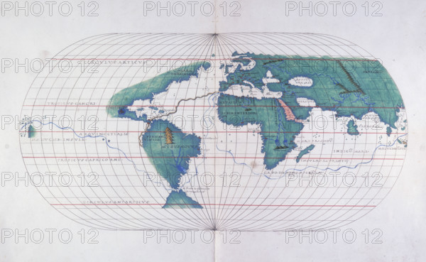 Map plotting Magellan's route, 1536. In 1519, while in the service of Spain, the Portuguese navigator Ferdinand Magellan commanded five ships on a voyage from Spain to attempt to reach the East Indies by the western route. He reached South America later that year, and rounded the southern tip of the continent through the strait which now bears his name, thereby becoming the first European to navigate the Pacific. He reached the Philippines in 1521, but soon afterwards was killed in a skirmish on Cebu. The survivors under the command of Juan Sebastián del Cano, in the only remaining ship, sailed back to Spain around southern Africa, completing the first circumnavigation of the globe.
