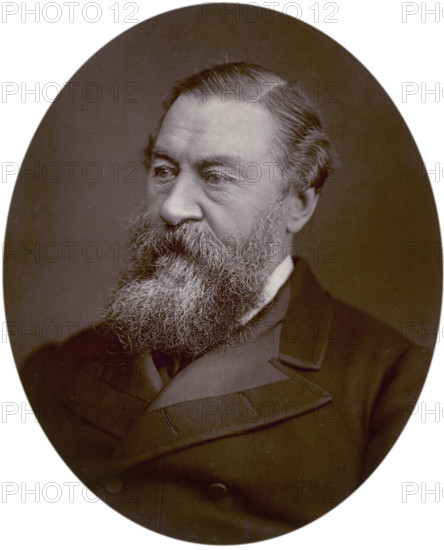Sir Samuel White Baker, African explorer, 1880. In 1847 Baker established a settlement and sanitorium in Ceylon (Sri Lanka). In 1855 he travelled to the Crimea and became involved in establishing the first railway in Turkey. He spent much time exploring the course of the River Nile. In 1864 he discovered a freshwater lake which he named the Albert N'yanza. He was knighted on his return to England in 1866. He served for some time in Egypt for the Egyptian government in suppressing the slave trade. His travels in later life took him to Cyprus, Egypt and India.