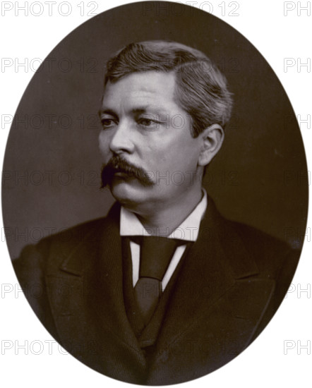 Henry Morton Stanley, African explorer, 1880. Stanley was sent by the New York Herald to look for Dr Livingstone, who had been lost for two years in central Africa. Stanley met Livingstone in 1871, and stayed with him until early 1872. Livingstone then set off on another journey and never came back. Stanley's greatest journey was the crossing of Africa to the Atlantic which took him from 1874-1877. He again crossed Africa in 1887-1889, and in doing so contributed to laying the boundaries of what would become Uganda and Kenya. His publications "How I found Livingstone" and "Through the Dark Continent" gave detailed accounts of his travels.