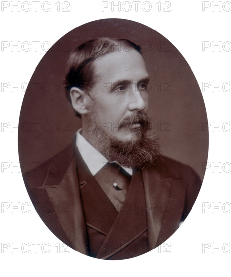 Sir Charles Rivers Wilson, knight, civil servant and financier, c 1880. Portrait of Wilson (1831-1916) from "Men of Mark: a gallery of contemporary portraits of men distinguished in the Senate, the Church, in science, literature and art, the army, navy, law, medicine, etc. Photographed from life by Lock and Whitfield, with brief biographical notices by Thompson Cooper. (Conducted by G. C. Whitfield.) (London, 1876-1883).