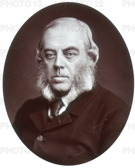 Duke of Malborough, Lord Lieutenant of Ireland, 1881. John Winston Spencer Churchill (1822-1883), 7th Duke of Marlborough, served as Lord Lieutenant of Ireland from 1876 until 1880.