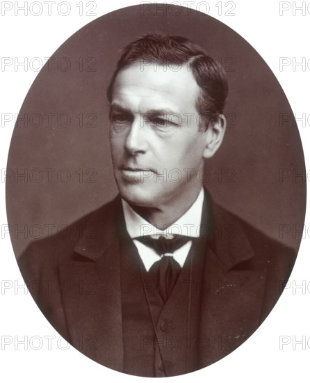 Sir Charles Edward Pollock, Senior Baron of the Exchequer Division and judge, 1881. Portrait of Pollock (1823-1897) from "Men of Mark: a gallery of contemporary portraits of men distinguished in the Senate, the Church, in science, literature and art, the army, navy, law, medicine, etc. Photographed from life by Lock and Whitfield, with brief biographical notices by Thompson Cooper. (Conducted by G. C. Whitfield.).