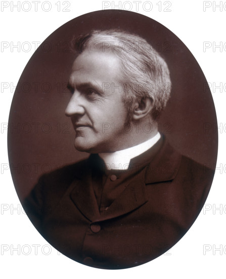 The Reverend Henry Parry Liddon, Canon of St Paul's Cathedral, London, 1881. Liddon (1829-1890) was appointed Canon of St Paul's in 1870. He enjoyed a reputation as a magnificent orator; his afternoon sermons in the Cathedral had to be moved from the choir to beneath the dome, as they attracted audiences of up to 4000 listeners.