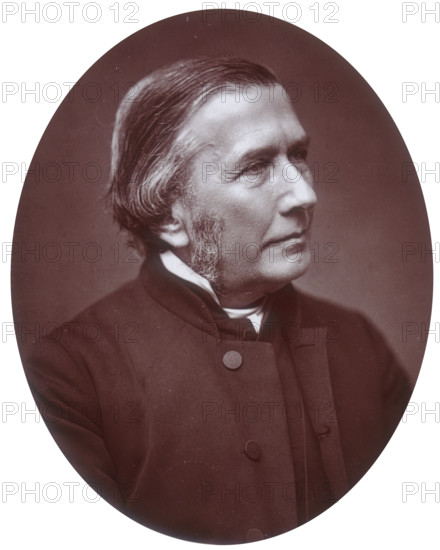 Reverend Charles John Vaughan, DD, Dean of Llandaff and Master of the Temple, 1882. Educated at Rugby School, Vaughan (1816-1897) took orders in 1841, becoming vicar of St Martin's, Leicester. He was Headmaster of Harrow School from 1844-1859, became Master of the Temple in 1869 and Dean of Llandaff in 1879. He had a reputation as an eloquent preacher and wrote extensively on a wide range of theological subjects. Vaughan was actively involved in the establishment of University College, Cardiff and was elected its president in1894.