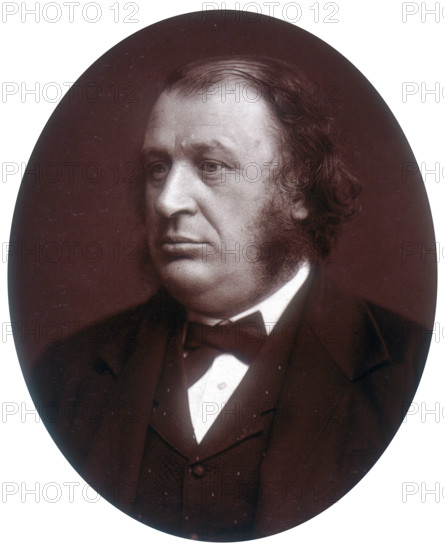 Sir James Fitzjames Stephen, Judge of the High Court of Justice, 1882. Admitted to the bar in 1854, Stephen (1829-1894) wrote several important works on jurisprudence, the best known of which was "A History of the Criminal Law of England", published in 1883.