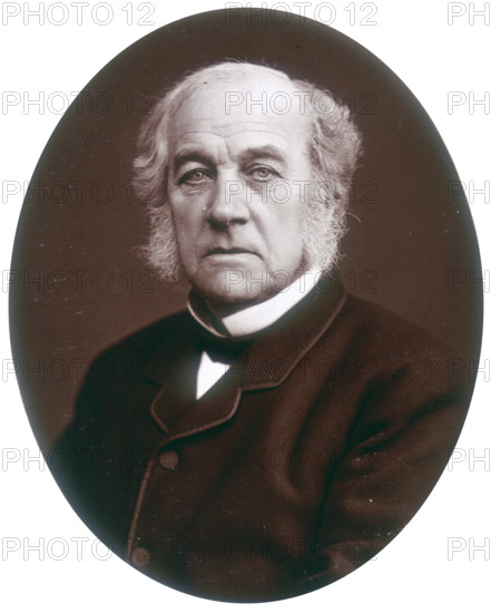Samuel Morley, MP, industrialist and politician, 1882. Morley (1809-1886) was the owner of a large and profitable woollen manufacturing business which employed thousands of workers in the East Midlands. Regarded as a model employer, Morley was also an active philanthropist. Politically a Liberal and a strong supporter of Gladstone, he was first elected to Parliament as member for Nottingham in 1865. From 1868-1885 he represented one of the Bristol constituencies.