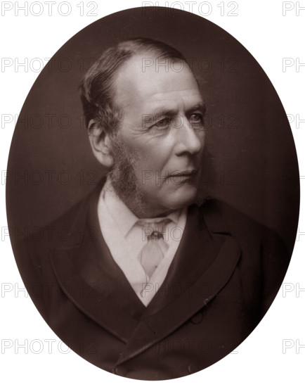 William Ballantine, Serjeant-at-Law, 1882. Ballantine (1812-1887) became a Serjeant-at-Law in 1856. He enjoyed a reputation as a formidable cross-examiner of witnesses in court and was involved in some of the most celebrated cases of the day, commanding very high fees.