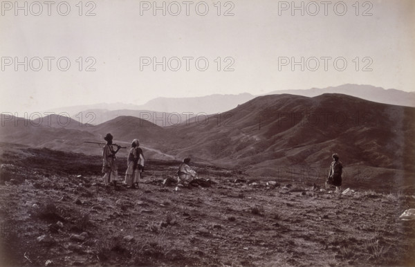 The 44th hill looking towards Jagdulluck, Afghanistan, 1879.