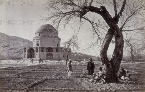 The tomb of Timur Shah, Kabul, Afghanistan, c1880. Timur was king of Afghanistan in the late eighteenth century, and Kabul became the capital during his reign.