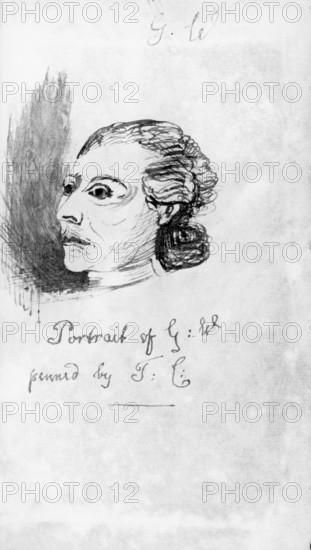 Portrait of Gilbert White, (1740s?). This portrait of the naturalist Gilbert White is from a 1720 copy of Alexander Pope's translation of Homer's "Iliad", belonging to White.