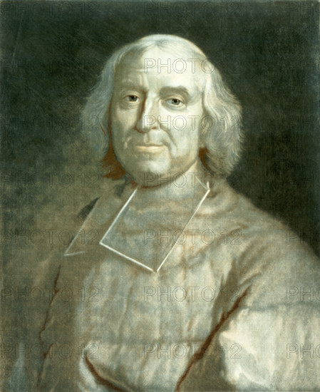 Cardinal de Fleury, c1738. Portrait of the French cardinal, Andre-Hercule de Fleury. He never assumed the title of prime minister, but was very influential in French politics. He also suggested sending a scientific expedition to the far north and to Peru to measure the degrees of the meridian.