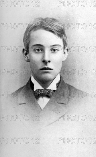 Portrait of Lord Alfred Douglas at the age of twenty-one, at Oxford, 1891. Lord Alfred Bruce Douglas (1870-1945) was an English poet and journalist, and a lover of Oscar Wilde who he met at Oxford University. Douglas's father, John Douglas, 9th Marquess of Queensberry, abhorred their relationship and set out to humiliate Wilde, publicly accusing him of homosexuality. Wilde sued Queensberry for criminal libel, but some intimate notes were found and Wilde was later imprisoned, and died in 1900. Douglas married a poet, Olive Custance, in 1902. On converting to Catholicism in 1911, Douglas repudiated homosexuality, and in a Catholic magazine, Plain English, expressed openly antisemitic views, but rejected the policies of Nazi Germany. He was jailed for libelling Winston Churchill over claims of World War I misconduct. Douglas wrote several books of verse, some in a homoerotic Uranian genre. The phrase "The love that dare not speak its name" appears in one (Two Loves), though it is widely ...