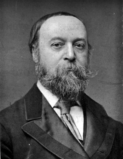 Portrait of WG Wills, c1880s. William Gorman Wills (1828-1891), usually known as W. G. Wills, was an Irish dramatist, novelist and painter, and cousin to Oscar Wilde. From 'The life of Oscar Wilde' by Robert Harborough Sherard. [1906].