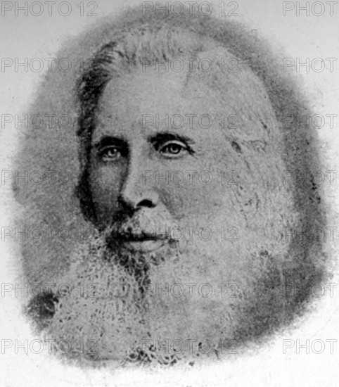 Portrait of Oscar Wilde's father, Sir William Wilde, c1870. Sir William Robert Wills Wilde (1815-1876) was an Irish oto-ophthalmologic surgeon and author. From 'The life of Oscar Wilde' by Robert Harborough Sherard. [1906].