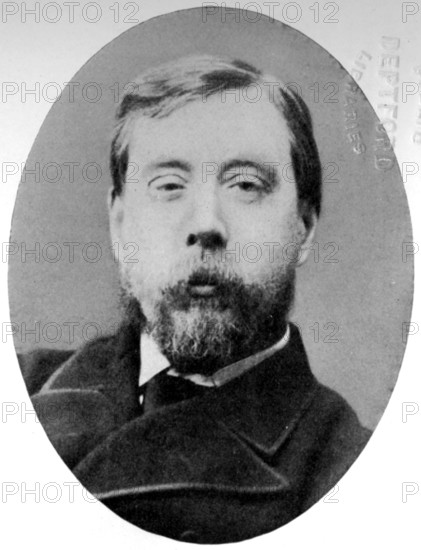 Portrait of Richard Marsden Pankhurst, 1879. Richard Pankhurst (1834-1898) was an English barrister and socialist who was a strong supporter of women's rights. He was married to suffragette Emmeline Pankhurst. From "The Suffragette Movement. An intimate account of persons and ideals" by E Sylvia Pankhurst (his daughter). [1931].