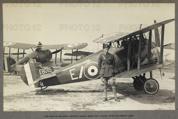 The eyes of the army, 1921. From India Office Official Record Of The Great War, 1921.