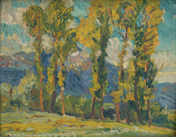 Landscape study, c1905.